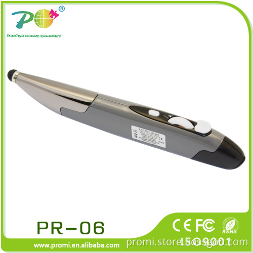 The newest oem wireless optical pen mouse with laser pointer rf 2.4g for corporate gift